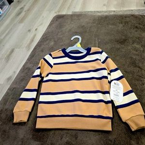 Boys strip sweater 3T - New